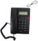 HOMSFOU 1 Set Telefono ID chiamante per Chiamata Hotel casa Cavo cablato Pulsante Telefono Fisso Telefono dell'albergo Telefono Cordless telefoni fissi Gomma di Rame Black