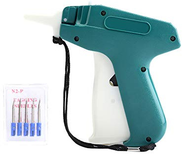 Pistola per fissare il prezzo dell'etichetta per indumenti per vestiti, macchina applicatrice Fissaggio in plastica standard Barb Abbigliamento Formato carta Etichetta Nome Ago in