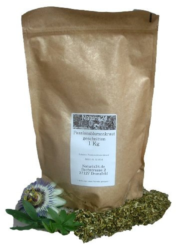 Naturix24 Passionsblumenkraut geschnitten - Beutel, 1er Pack (1 x 1 kg)