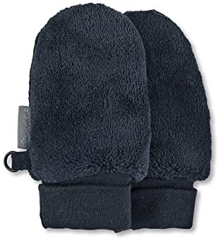 Sterntaler Fäustling ohne Daumen, gefüttert mit Microfleece, mit Bündchen - unisex Accessoires für Babys & Kleinkinder - warm und bequem - marine, Gr. 0