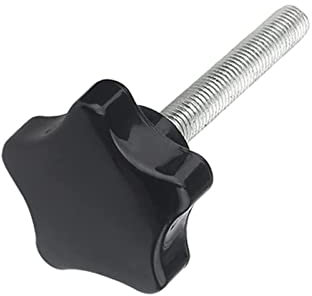 ORANXIN Étoile Vis à Oreilles - Bouton Poignée de Serrage M6 M8 M10 - Diamètre de la Tête 38mm - Plastique