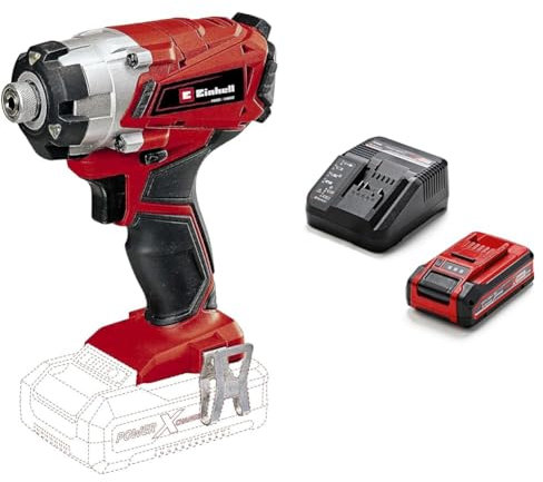 Einhell Akku-Schlagschrauber TE-CI 18/1 Li Power X-Change (Li-Ion, 18V, 0-2300 min-1, max. Drehmoment hart 140 Nm, Drehzahlregelelektronik, inkl. 3,0 Ah PLUS Akku & Ladegerät)