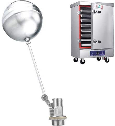 Valvola galleggiante per laghetto, riempimento automatico per piscina, controller impermeabile in acciaio inossidabile regolabile per fontana, laghetto, giardino e sistemi di irrigazione