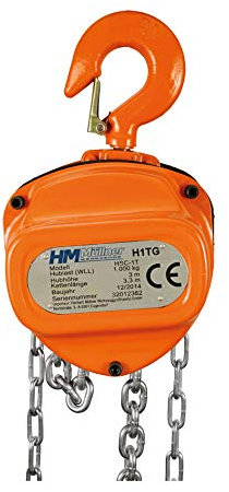 HANDKETTENZUG 1TO, CE, TUEV-GS HUBHOEHE 3.0 M, KETTE