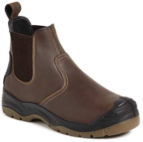 Apache Men's Ap715sm Safety Boots, Brown, 9 UK