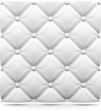 Deccart - 3D Wandpaneele Deckenplatten Decke Deckenverkleidung Paneele Styropor Wandverkleidung Wall Deko Panel Wand Panels Polystyrol Wandplatten PILLOW, 60x60cm, 8 Stück