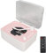 Lecteur CD Portable avec, Lecteur de Musique Kpop Rechargeable avec Haut-Parleur HiFi, Télécommande, Cache Anti-poussière, Prend en Charge Le Lecteur de Musique CD AUX