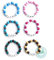 LALALO Baby Armband mit Namen mit Gravur für die Taufe, Foto-Shooting, Geburtsarmband - Namensarmband Taufarmband - Kinderarmband (Rosa)