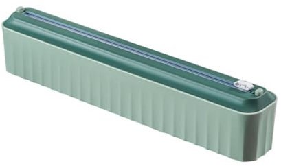 PAIDE P Dispenser Pellicola e Alluminio,Taglia Pellicola Alluminio Magnetica, Aggiornamento. Dispenser e taglierina magnetica per film e Alluminio. Taglierina Alluminioe e Film. (Verde)