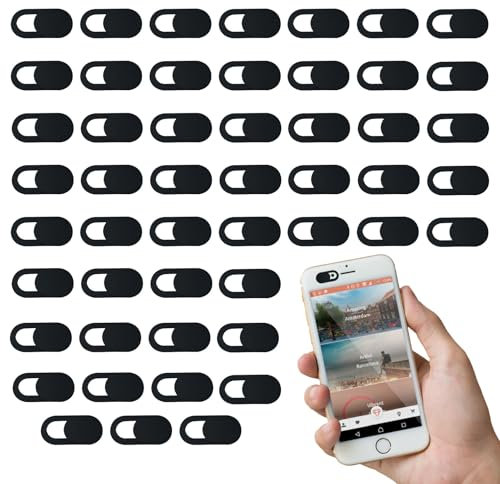50 Stück Webcam Abdeckung,Cover Kamera Laptop,Kamera Abdeckung Handy,Laptop Kamera Abdeckung,Kamera Abdeckung Laptop,Handy Kamera Abdeckung,Webcam Cover für Handy,Tablet,Schutz Ihrer Privatsphäre