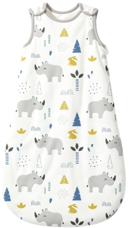 Mosebears Baby Winter Sleeping Bag Children's Sleeping Bag 2.5 Tog Made of 100% Cotton Various Sizes from Birth to Age 24 Months All Year Round
