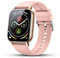Smartwatch Uomo Donna, 1.85 Pollici HD Orologio Smartwatch con Effettua/Risposta Chiamate, 110+ Modalità Sportive Orologio Fitness con Contapassi/Sonno/Cardiofrequenzimetro, IP68 Smart Watch, Oro Rosa