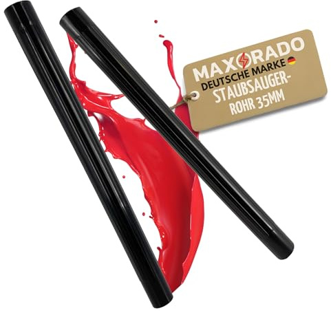 Maxorado Tube d'aspirateur 35 mm 2 x 50 cm NW 35 pour Stihl SE 61 62 33 122 133 ME EU Tube d'extension