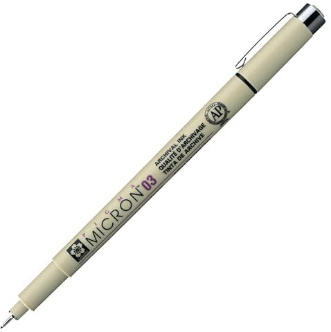 Pigma MICRON Fineliner, schwarz, 0.35mm (Nr.03)