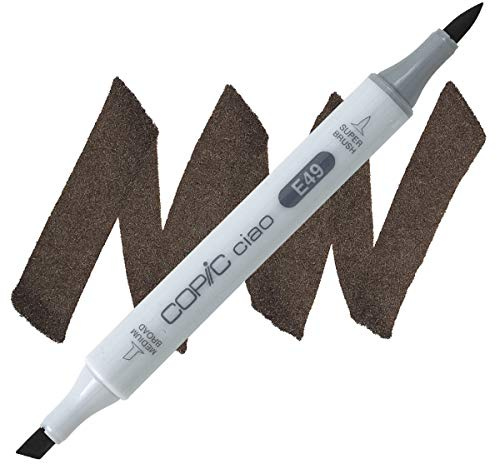 Copic Ciao Markers, Dark Bark