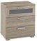 FMD Möbel, 616-002 Jack2 Nachtkonsole, eiche, maße 45.0 x 53.5 x 38.0 cm (BHT)