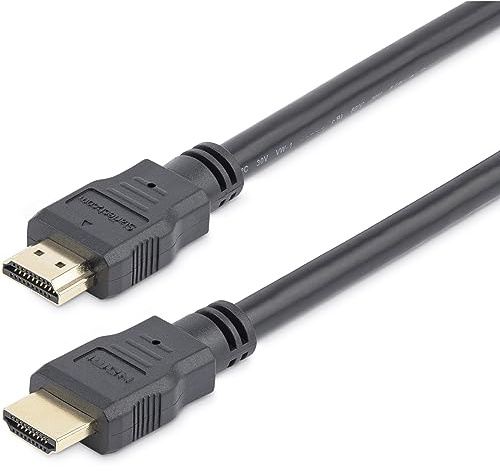StarTech 15ft HDMI Cable, 4K 30Hz, Male to Male, Black (HDMM15)