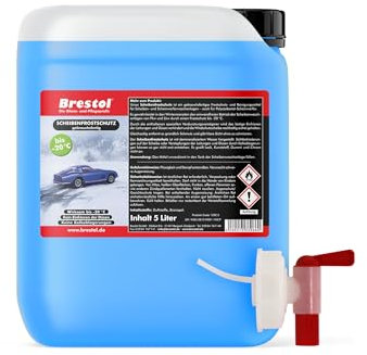Scheibenfrostschutz 5 Liter gebrauchsfertig -20 °C - Waschanlagenzusatz Antifrost Anti-Frost Klarsicht Enteiser Scheibenenteiser Klare Sicht