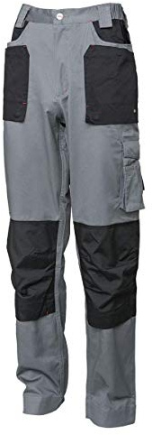T-Xl-Pantaloni Stretch, colore: grigio/nero