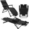 AMANKA 178x65 Relaxliege Garten Liegestuhl Klappbar - Gartenstuhl mit Liegefunktion - Sonnenliege Faltbar - Campingliege Leicht - Gartenliege Wetterfest - Mobile Strandliege Relaxsessel Outdoor Liege