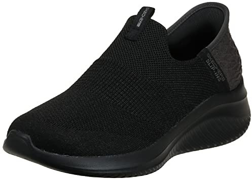 Skechers Damen Ultra Flex 3.0 Smooth Step Sneakers,Sports Shoes, Schwarz, 38 EU