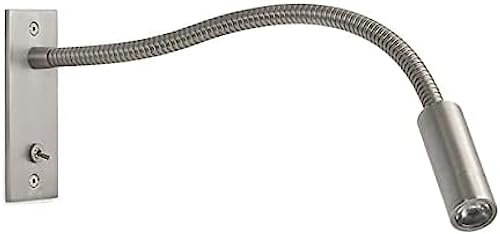 Lampe De Lecture De Chevet À LED, Lampe Murale À Col De Cygne Flexible, Applique Câblée Encastrée avec Interrupteur, Lampes De Tête De Lit Réglables Veilleuses pour Lit De Salle D'étude De Chambre