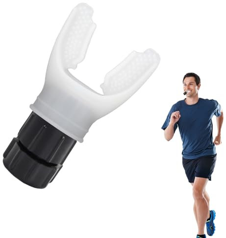 Allenatore di respirazione per polmoni, polmoni, sport, polmoni, allenatore respiratorio, allenatore polmonare con resistenza regolabile, dispositivo di respirazione per i polmoni