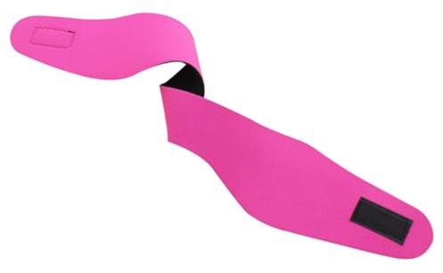 SOPOTUTU Diadema Para Natación y Deportes Acuáticos, Banda De Neopreno Rosa M, Ajuste Cómodo y Protección De Oídos Para Adultos y Niños, Uso En Piscina, Playa y Actividades Al Aire Libre