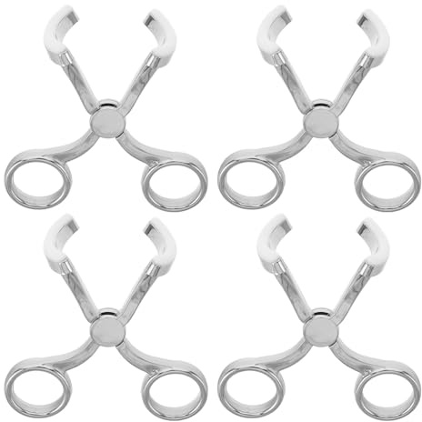 SHINYPASING Applicatore per Lenti a Contatto Invisibili Piccolo, Kit da 4 Pezzi Morsetti e Bastoncini, Strumento Portatile per Rimozione e Inserimento Lenti, Accessori Igienici da