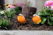 Garden Mile Robin Redbreast Resin 2pc Bird Set Highly Detailed Garden Ornaments Christmas Decoration Indoor Or Outdoor Use Ideal for Dads Garden Gardening Gadgets Father's Day