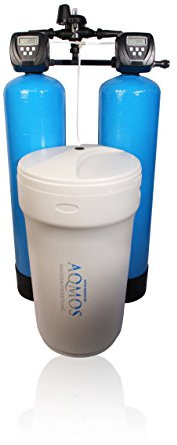 Hochwertiger Aqmos Doppelenthärter CMD2-200 Clack | Wasserenthärtungsanlage für Haushalte bis zu 12 Personen | Entkalkungsanlage | Antikalkanlage | Doppelenthärtungsanlage | Entkalker