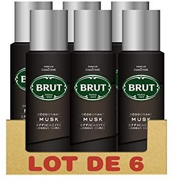 Brut Men's Deodorant Spray 200 ml - Pack of 6