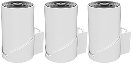 SONGCHEER Router Shelf Wall Mount for Tp Link Deco X68 XE75 XE75 Pro AXE5400 Deco Mesh WiFi 6E WiFi Router Holder Stand Bracket Shelf Cable Organizer with Screw Mounting Kit (White-3pack)