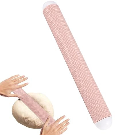 Rullo di cottura, rullo per pizza | Rullo di cottura multifunzionale | Rullo di cottura da 11 pollici per la cottura, fuori dalla cottura, rullo per pasta a punta galleggiante