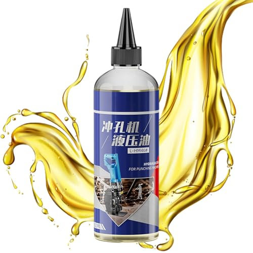 Fluide pour cric hydraulique - Liquide de direction assistée, fluide lubrifiant à faible consommation d'huile pour 2,36 x 5,9 pouces | Lubrifiant hydraulique efficace pour équipements hydrauliques