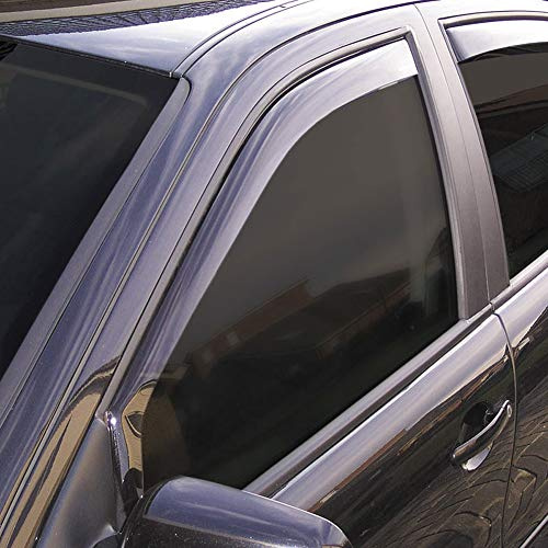 ClimAir Windabweiser Schwarz kompatibel mit Opel Mokka 5 türer 2012-2020 / Chevrolet Trax 2013-