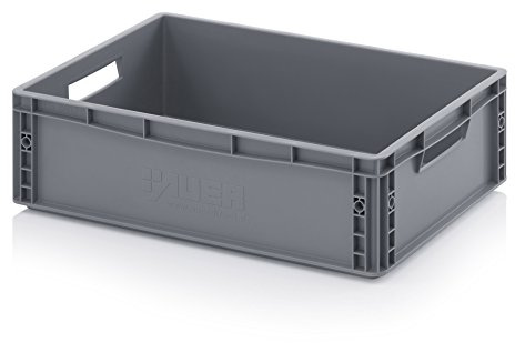 Auer Packaging Eurobehälter-Eurobox 60 x 40 x 17 cm inkl. gratis Zollstock