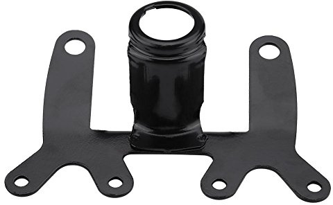 KIMISS Support d'instrument de moto, support de support de support de compteur kilométrique de tachymètre universel (noir)