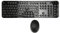 Septpenta Kabellose Tastatur und Maus Kombination, 2, 4 G Große Ergonomische Tastaturmaus, Vintage Punk Tastatur, 104 Tasten, Plug and Play für Pcs, Desktops, Laptops, Handhelds
