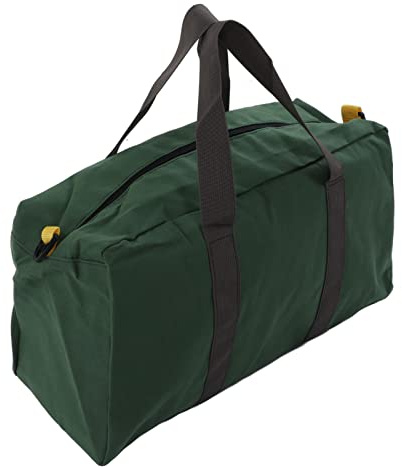 Verktygsväska,Vattentät Heavy Duty Verktygsväska,Professionell Elektriker Verktygsväska med handtag,Bärbar Stor kapacitet Bred Mun Tote Verktygsväska för bilreparationssnickeri (18 Inch 85mm Opening)