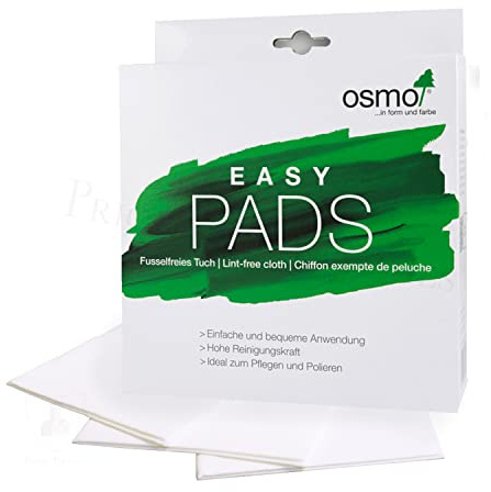 Osmo Easy Pads - Pack of 10 - for Applying Wood Oils & Cleaning Wood