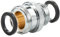 Tecuro Mixing Nozzle Adapter for M24 x 1 Male Thread with 1/2 Inch Male Thread for Hose Connection, Chrome-plated Brass, Durable