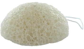 Cosmetic Club Eponge Visage Konjac 100% Naturel Charbon Bambou Nettoyage Pores Tout Type de Peau, 1 Unité