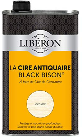 Libéron Cire antiquaire Black Bison Liquide, Incolore 1L