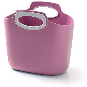 GF GARDEN FOR 2 EVERYDAY shoppingkasse av plast, behållare med handtag, färgad, lila, stor