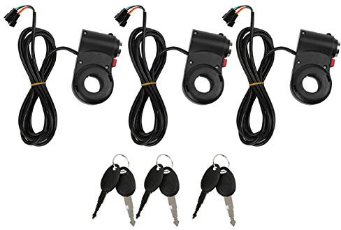 Stabile Vorwärts- / Rückwärts-Taste, elektrischer Fahrradschalter, hochzuverlässiges Kunststoff-Elektrofahrradzubehör für Radfahrer