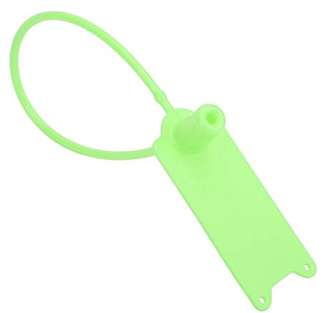 100 Fascette Per Cavi con Zip da 195 Mm Per Officina, Garage, Casa, Ufficio, Fascetta Autobloccante Antifurto Per Vestiti, Valigia, Scarpe, Borsa, Etichetta, Etichetta(verde)