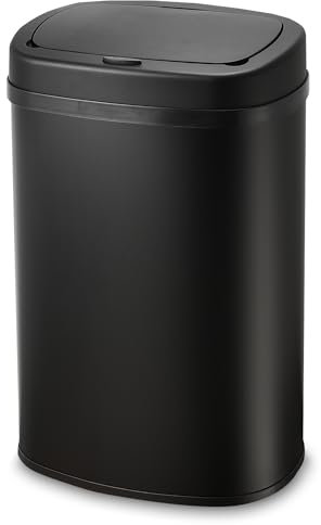 Bayt Poubelle de Cuisine à Ouverture Tactile – 50 Litres – Déchets Ménagers – Noir