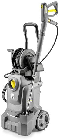 Kärcher Idropulitrice Hd 5/11 Ex Plus Classic, Pressione: 110 Bar, Tubo DAcciaio di Alta Qualità: 8 M, Lancia in Acciaio Inox: 84 Cm, Chiusure Rapide EasyLock, Antracite