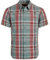 Weird Fish Judd Organic Cotton Short Sleeve Check Shirt Mineral Blue Size XL